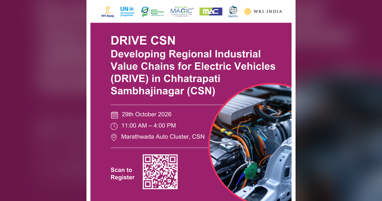 DRIVE CSN – Developing Regional Industrial Value Chains for Electric Vehicles in Chhatrapati Sambhajinagar